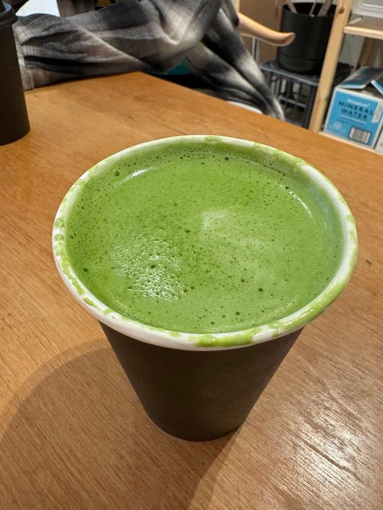 A drink from Nauu Cafe